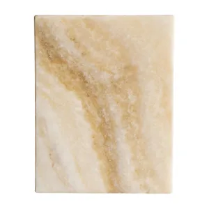 Mesa auxiliar en onix marfil Magland