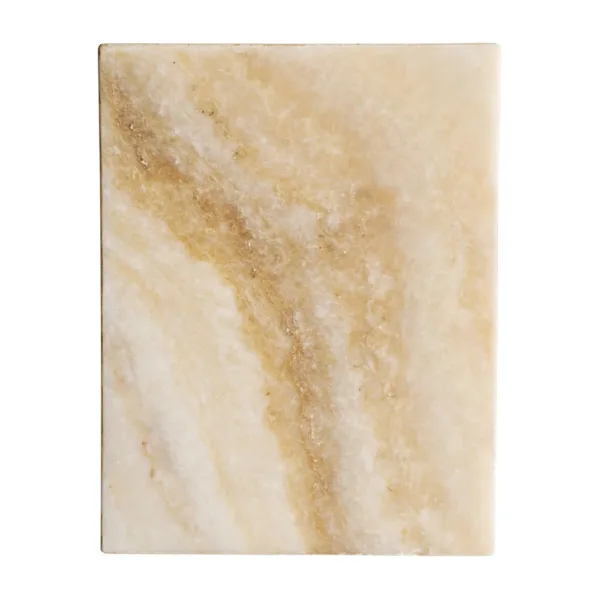 Mesa auxiliar en onix marfil Magland