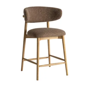 Taburete de madera de fresno