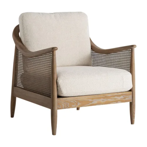 Sillón de madera de fresno