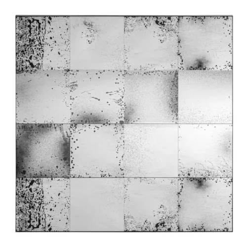 Espejo de hierro negro