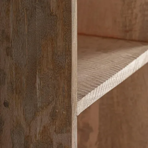 Estantería Bayereut de madera de mango