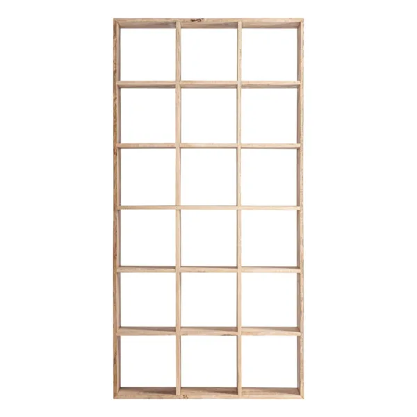 Estantería Bayereut de madera de mango