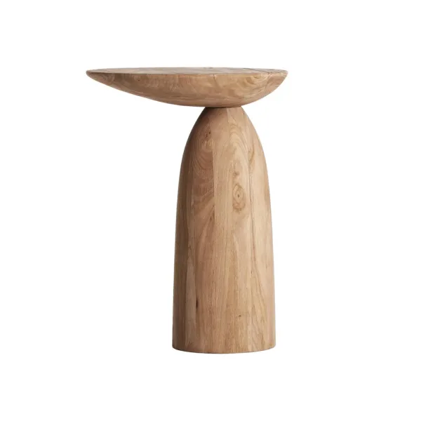 Mesa auxiliar Breil de madera de mango