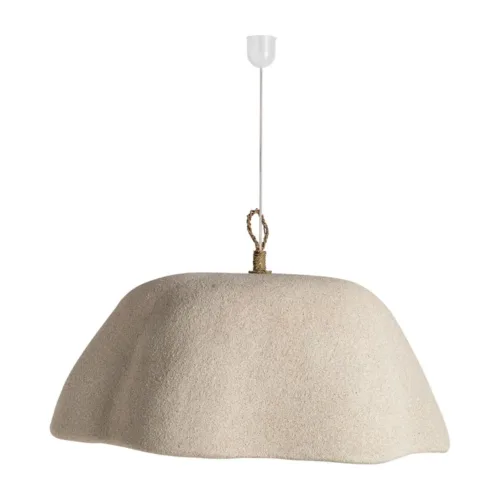 Lámpara de colgar de resina Liessel