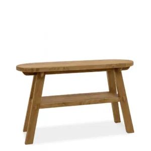 Consola feroe teka ovalada