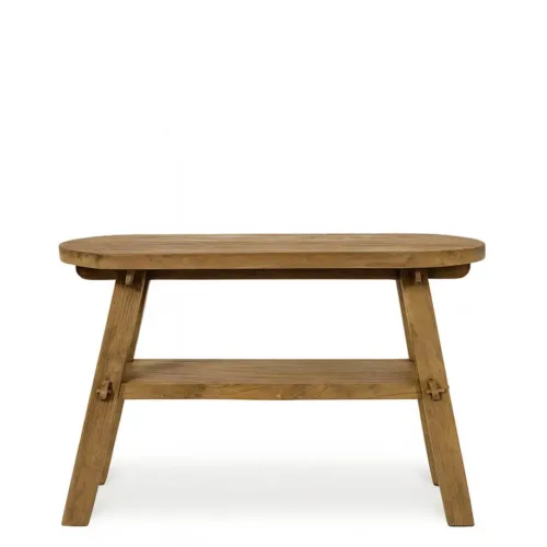 Consola feroe teka ovalada
