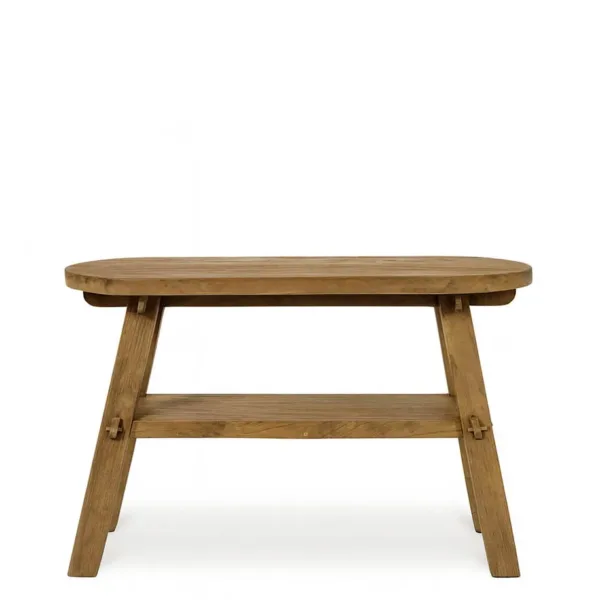 Consola feroe teka ovalada