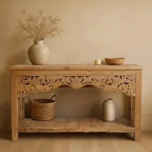 Consola azahara madera reciclada