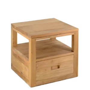 Mesita flotante teka teide cajón