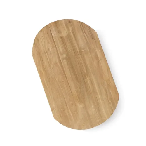 Mesa centro eyre teka ovalada