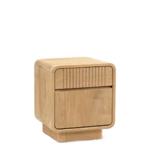 Mesita eyre teka cajón izquierda