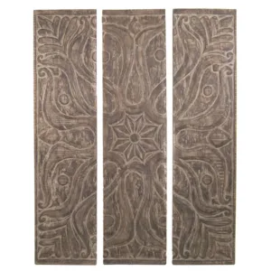 Panel suar talla floral s/