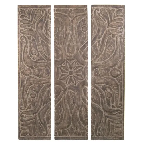 Panel suar talla floral s/