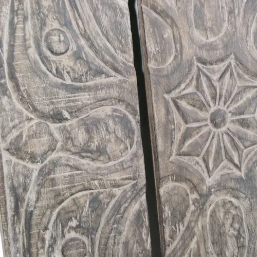 Panel suar talla floral s/