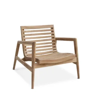 Sillón teka jardín