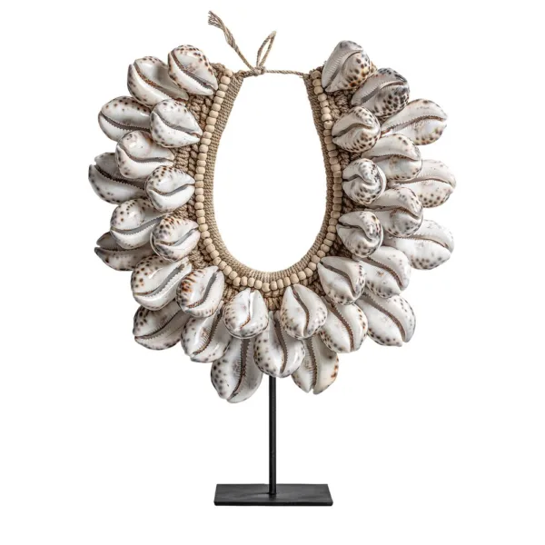 Figura de conchas de estilo étnico
