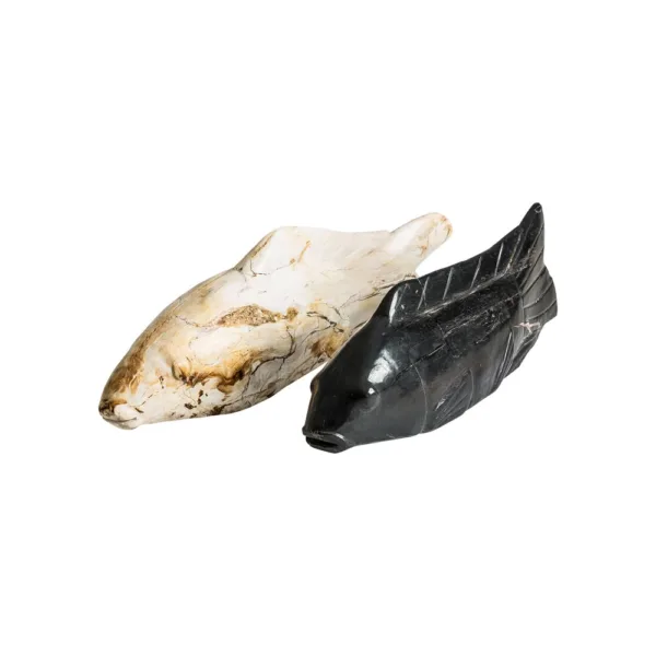 Figura decorativa pez de madera