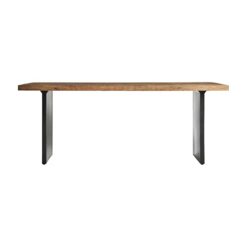 Mesa comedor Uzor de madera y hierro