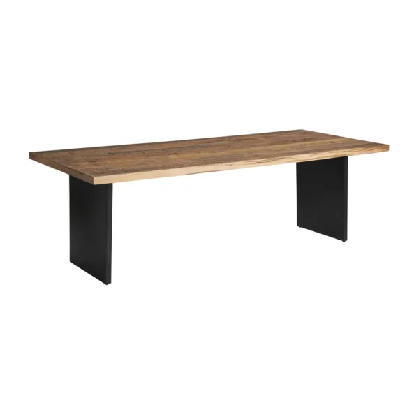 Mesa comedor Uzor de madera y hierro