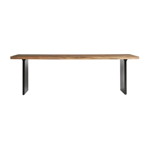 Mesa comedor Uzor de madera y hierro