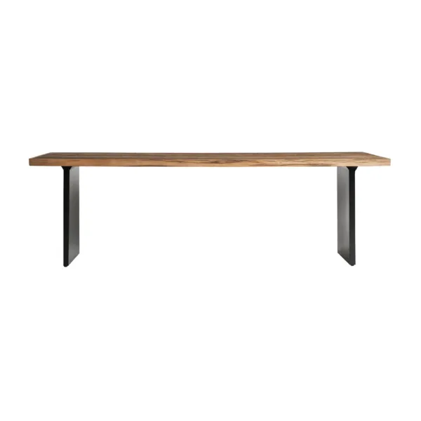 Mesa comedor Uzor de madera y hierro