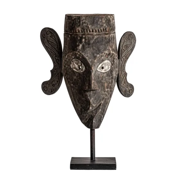 Figura decorativa de estilo étnico de madera