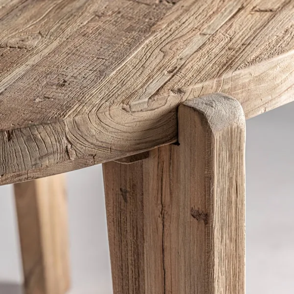 Mesa de comedor Lux de madera de teca