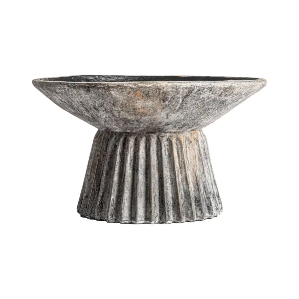 MACETERO PLISSÉ STONE