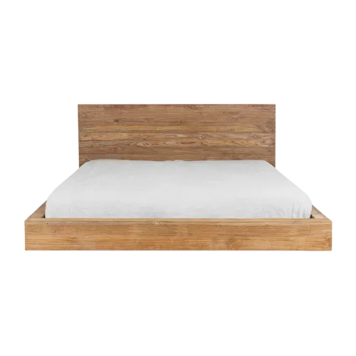 Cama de madera de teca NORI