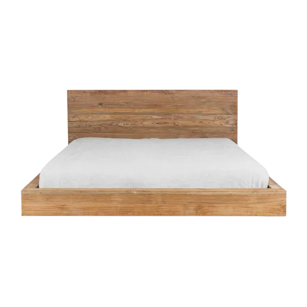 Cama de madera de teca NORI