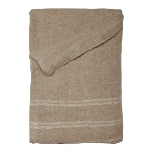 Colcha KURUVA 100% lino natural