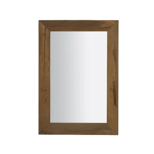 Espejo EROSI de madera de teca