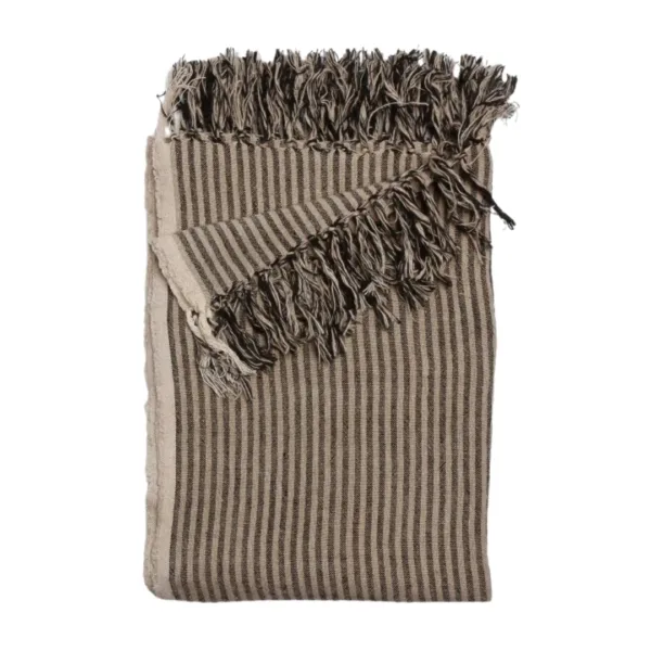 Plaid NOHAR de 100% lino