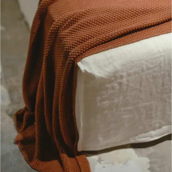 Plaid KARIKAL de algodón orgánico 100%