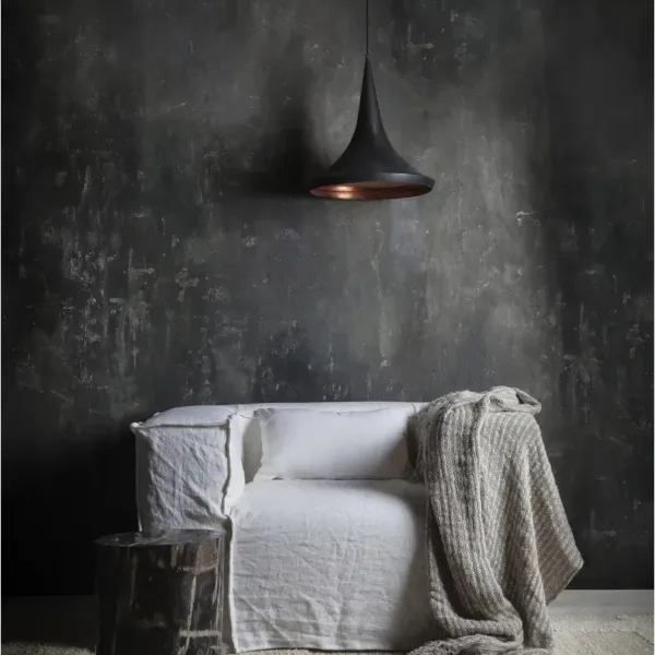 Sofá STROZZI 1 plaza con funda de lino