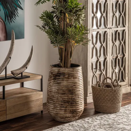 Tinaja estilo vintage de terracota Aleksy