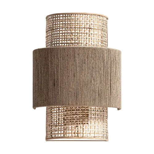 Aplique de yute y cuerda estilo boho Kaola