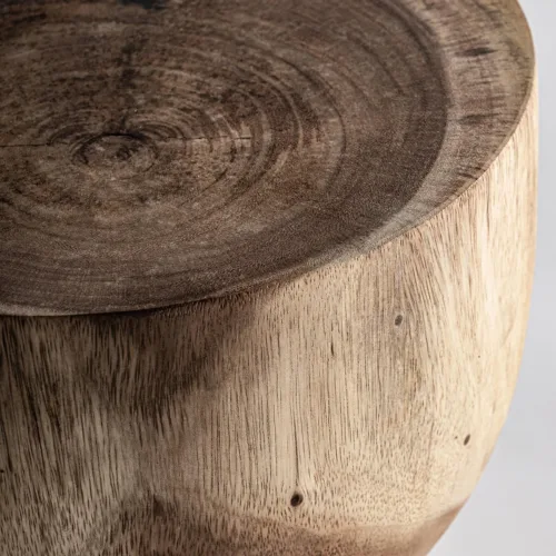 Mesa auxiliar Rimini de madera suar