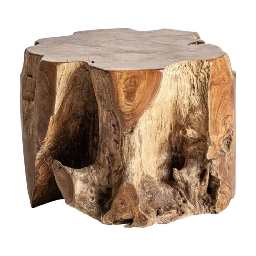 Mesa de centro de teca Bisko