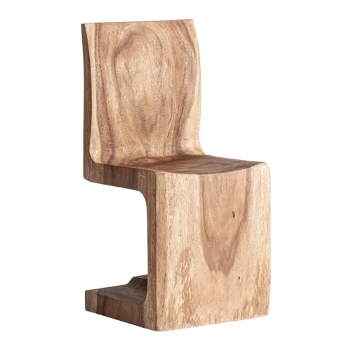 Silla de madera suar Kirindy