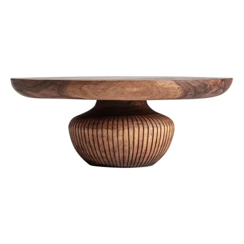 Mesa de centro de madera suar Zobue