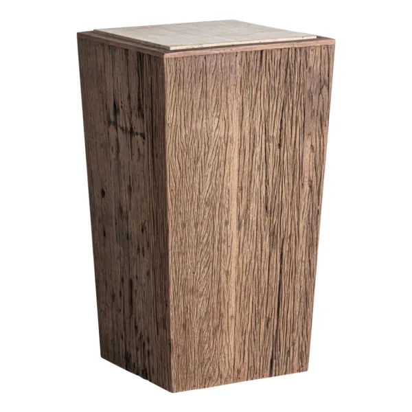 Peana de madera rectangular Merkem