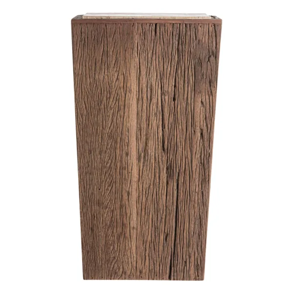 Peana de madera rectangular Merkem