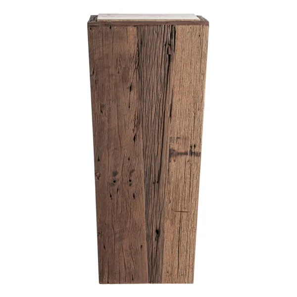 Peana de madera estilo rústico Merkem