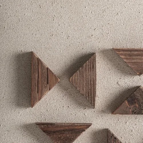 Cuadro de estilo contemporáneo de madera Akrin