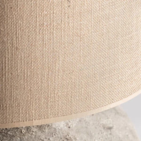 Lámpara de mesa de terracota