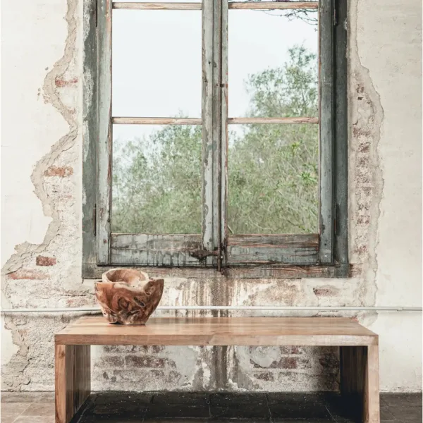 Mesa de centro de madera de teca GENESIS