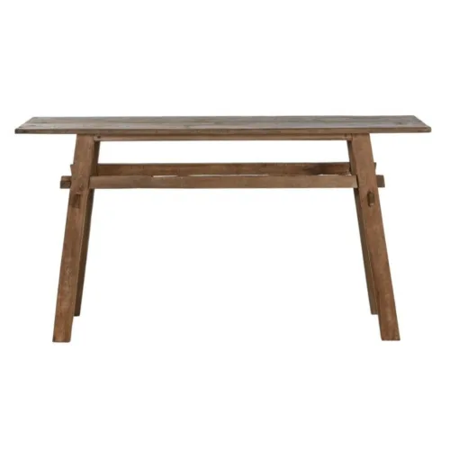 Consola de teca reciclada 140X40X75