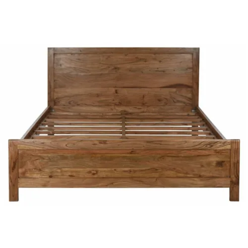 Cama de madera de acacia 165X205X100